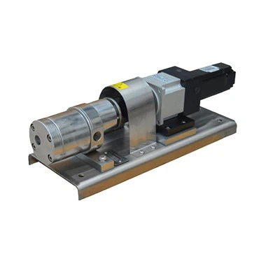 Pompă externă de contorizare a vâscozității angrenajului